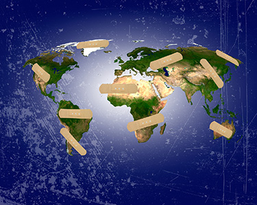 A Tough Global Message