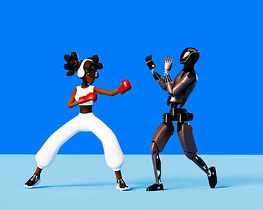 Game On: Workers Try to Outdo AI