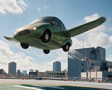 Look! Up in the Sky! It’s a Flying Car