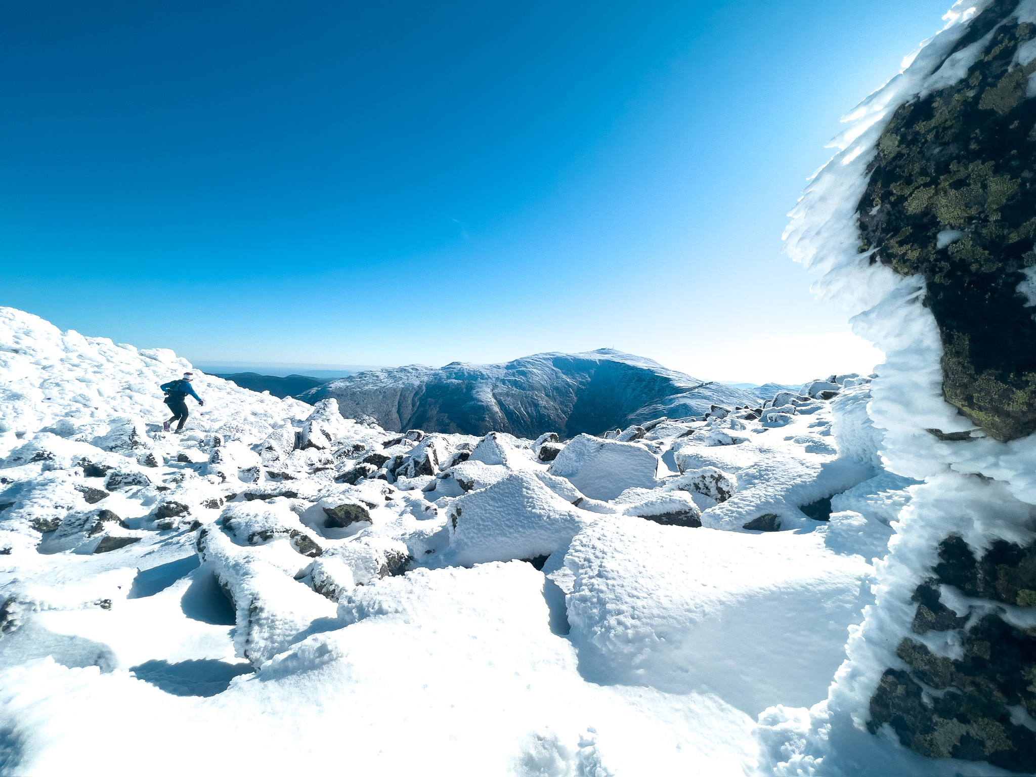 snow hiking