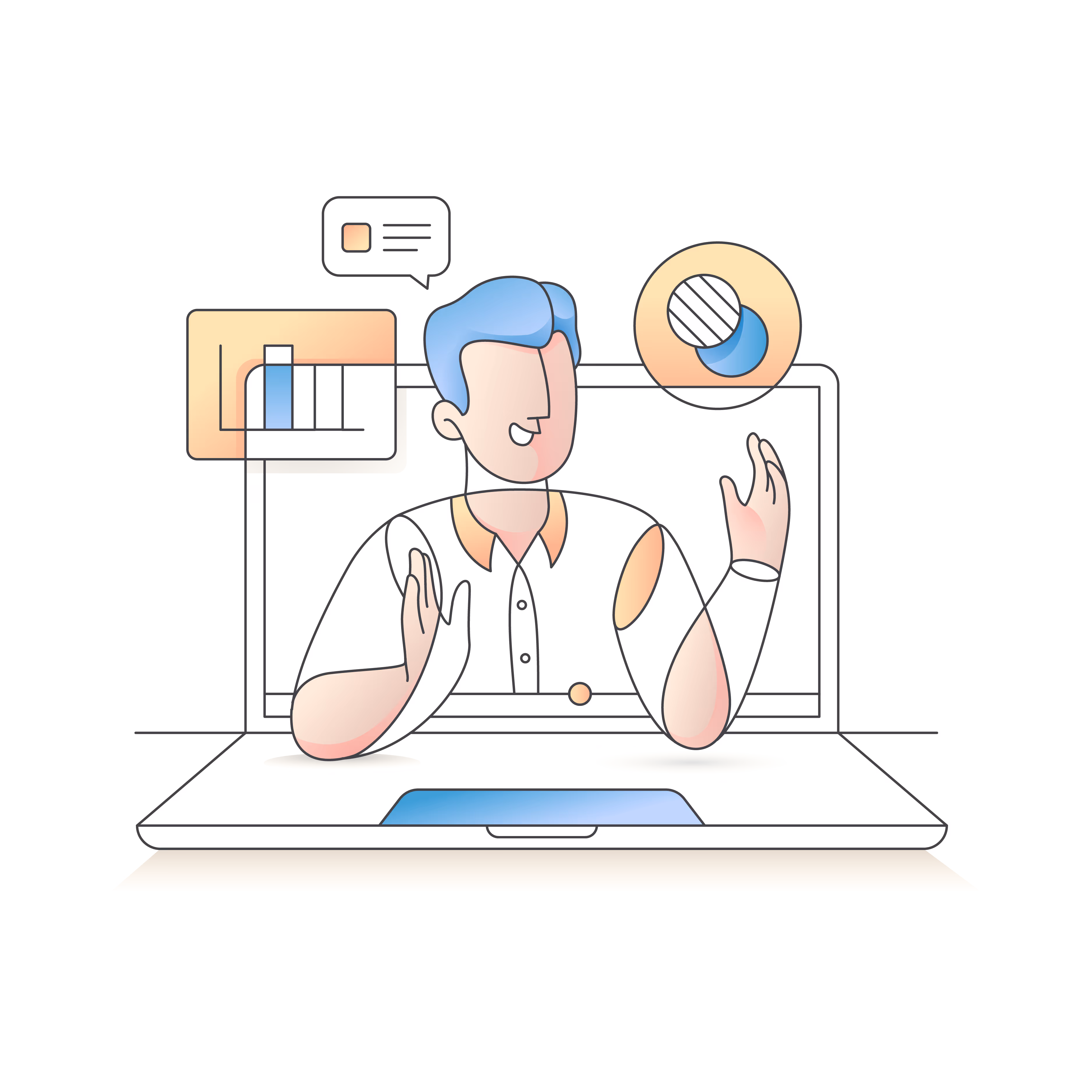 Education & e-Learning Illustrations