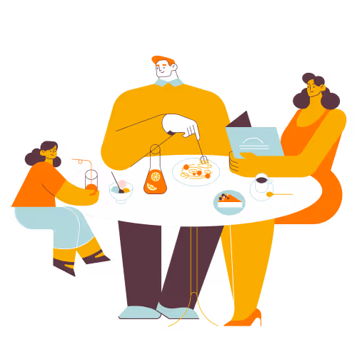 Food & Restaurant Illustrations
