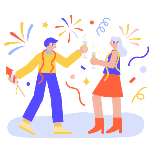Winter Holidays Illustrations