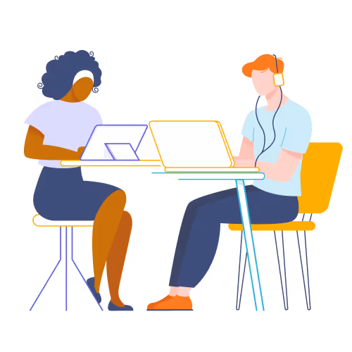 People Working Illustrations