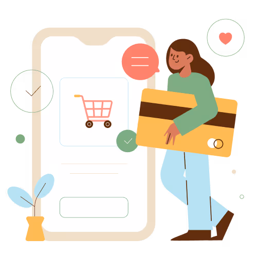 Online Shopping & e-Commerce Illustrations
