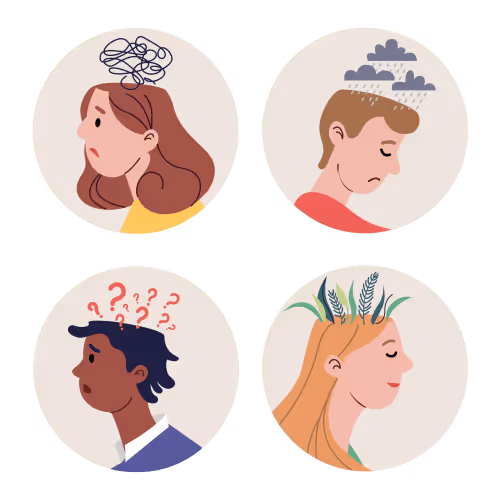 Mental Health Illustrations