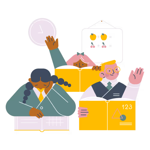 Primary School Education Illustrations