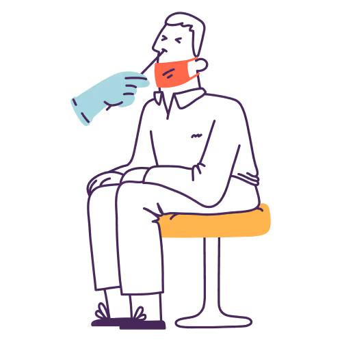 COVID-19 & Treatment Illustrations