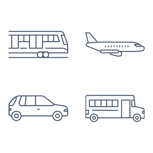 Transport & Travel Icons