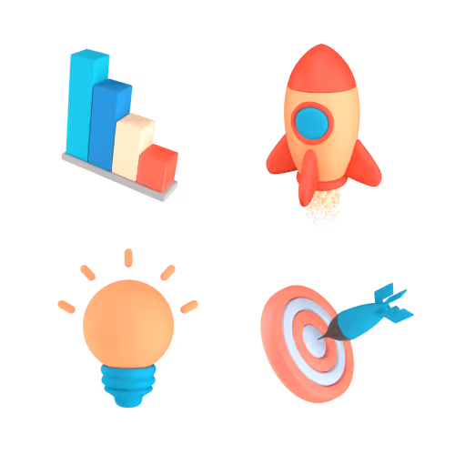 3D Startup & Tech Animated Icons