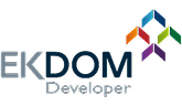 EK DOM logo