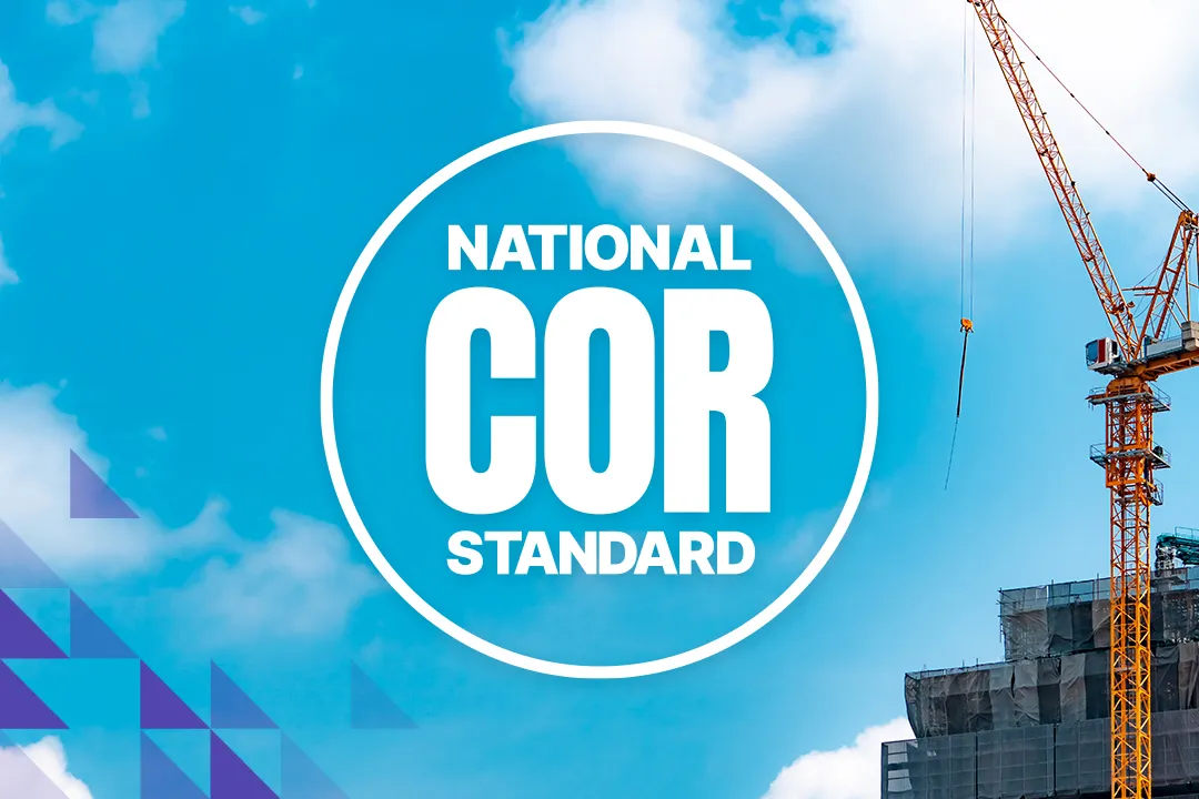 National COR standard badge