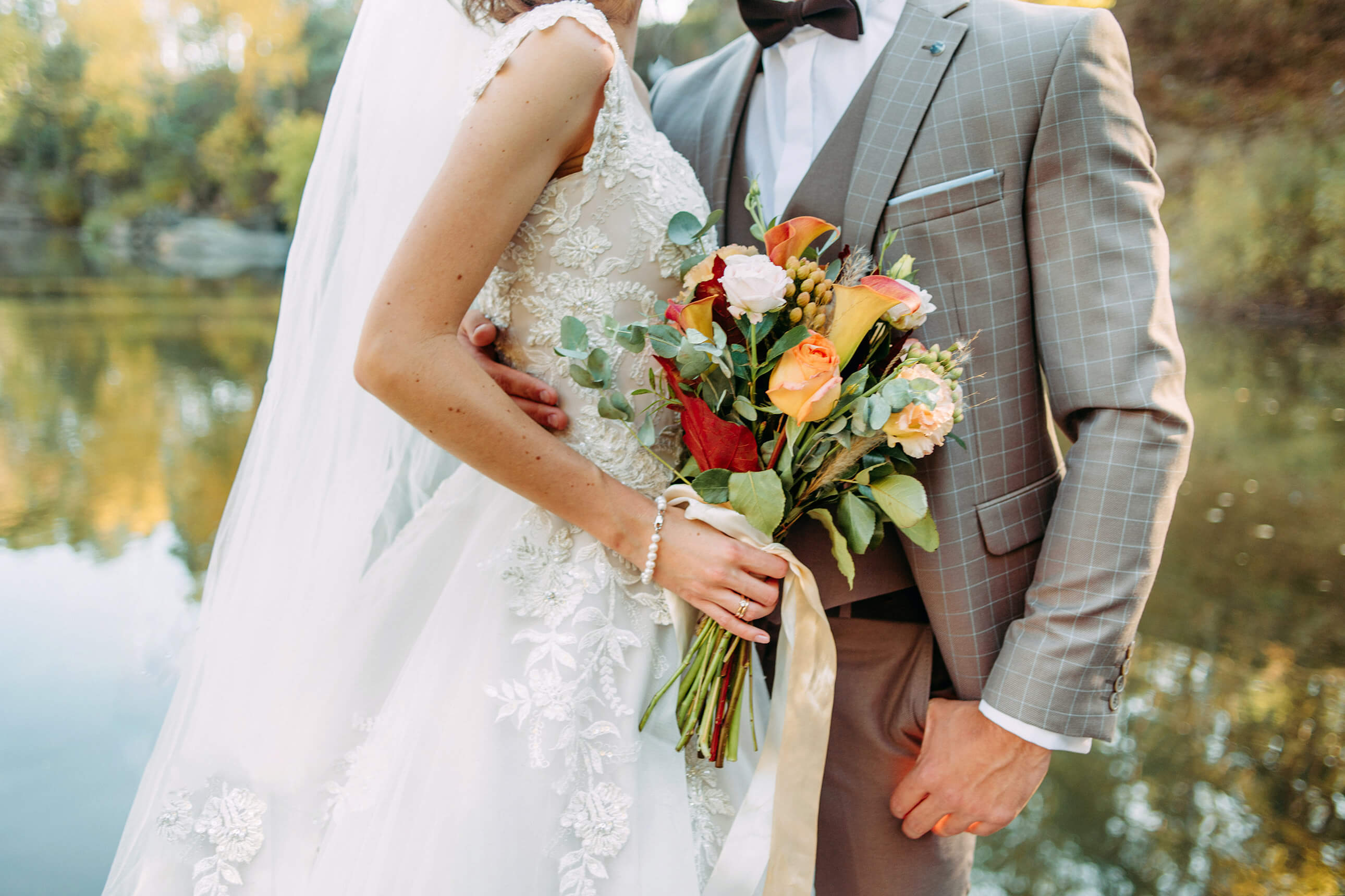 Diana & Wayne lakeside wedding at Old Port, Marseille