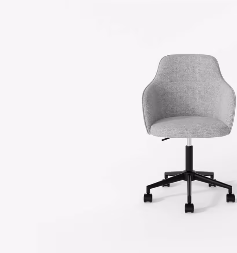 Alma office chair on white background