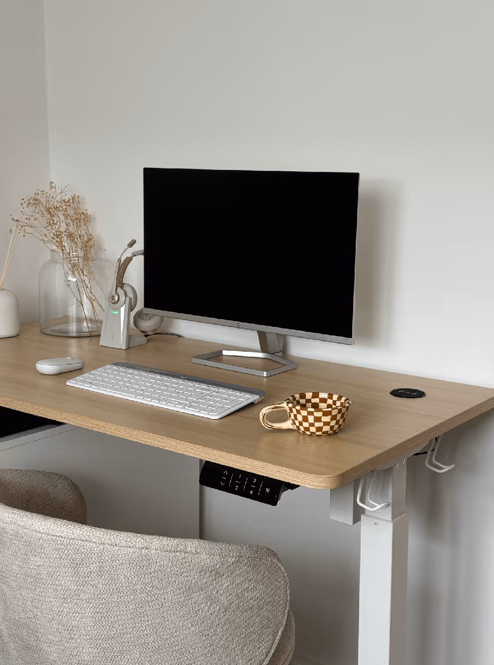 Gino height adjustable desk