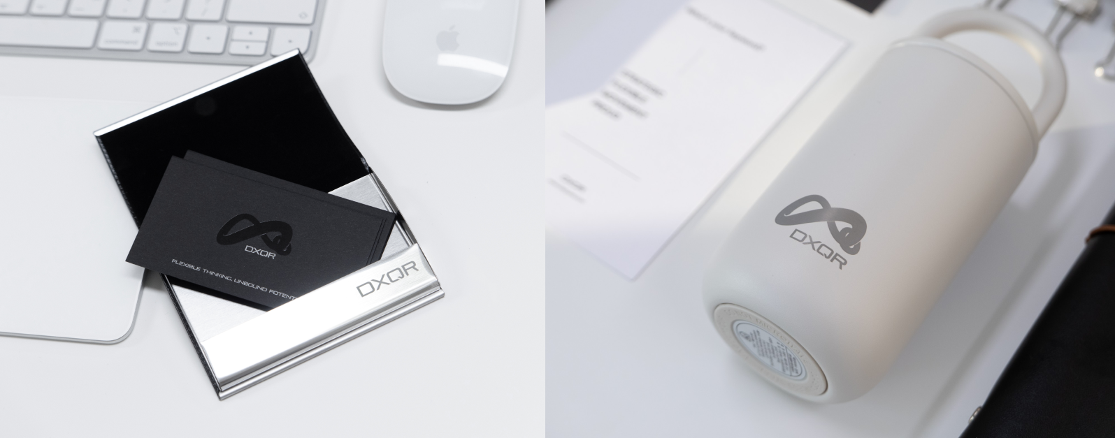 무한한 가능성을 함께 만들어갈 DXQR의 첫 인사, 웰컴키트