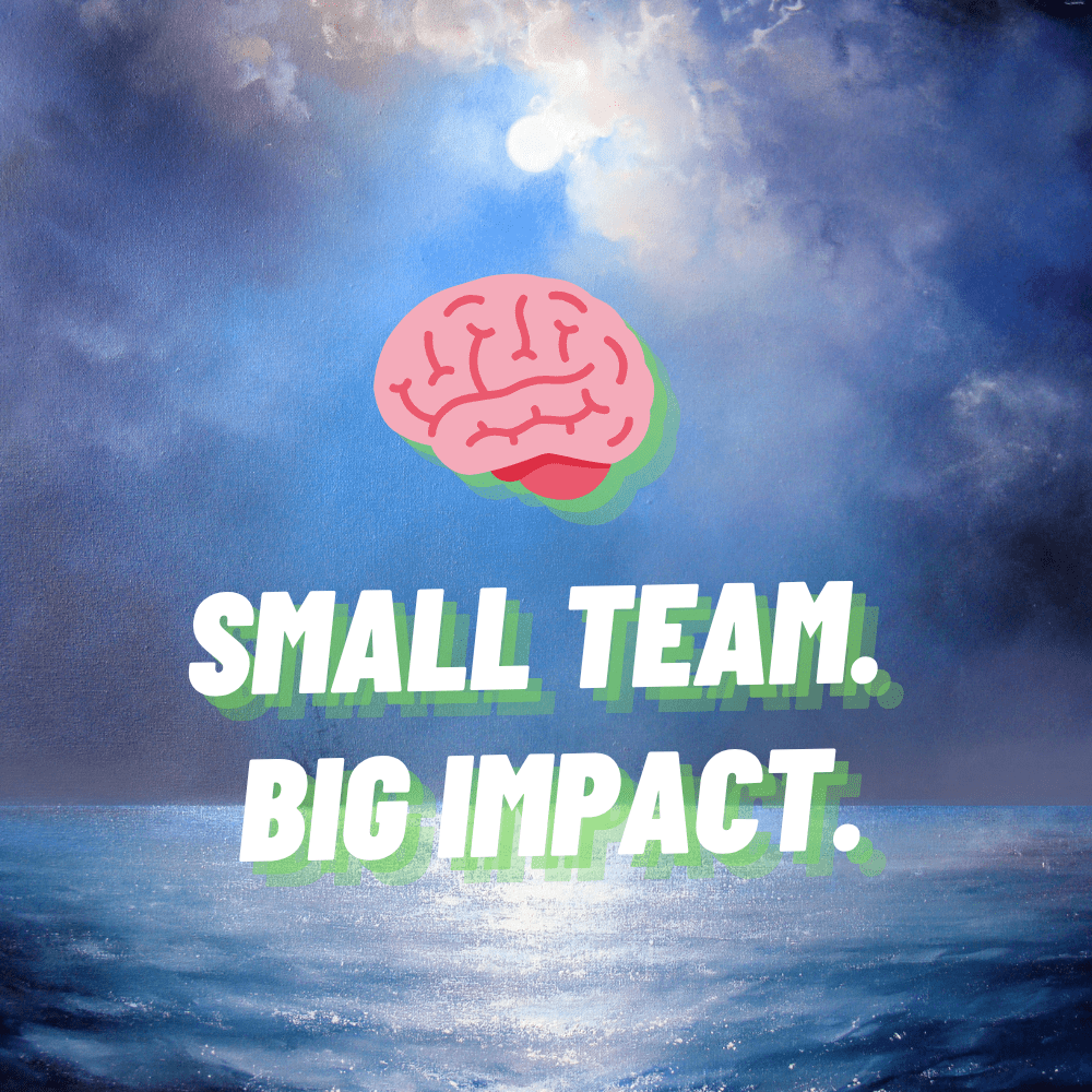 Small Team - Big Impact