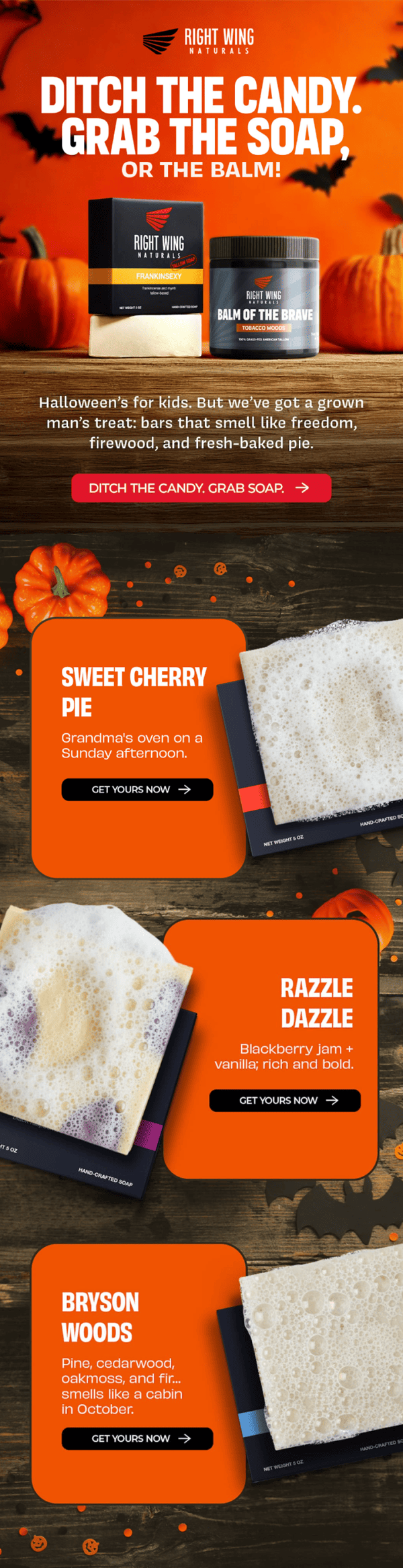 RightWingNatural - Email Design 2