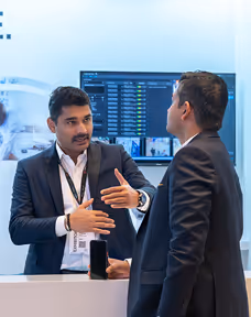 Delegates networking during SIBEC 2024 evening event.