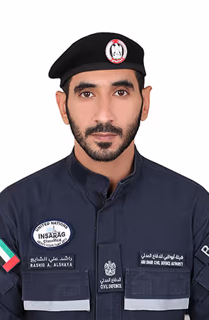 Major Rashid Al Shaya, Section Manager at UAE USAR, speaker at SIBEC 2025.