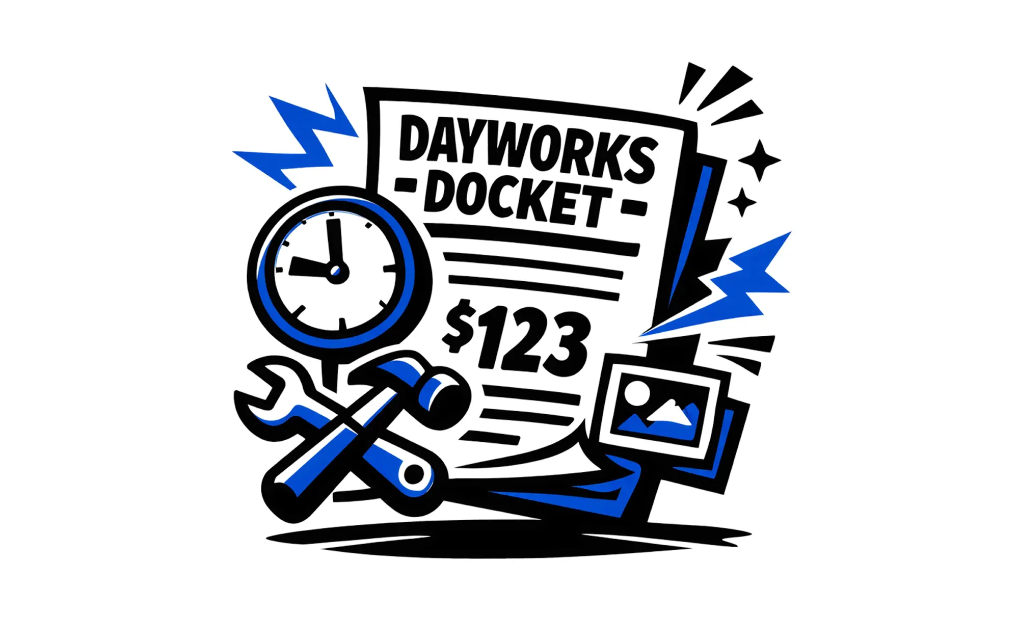 Free dayworks docket generator for civil construction. Create a printable PDF daywork sheet in minutes for labour, plant and delay records.