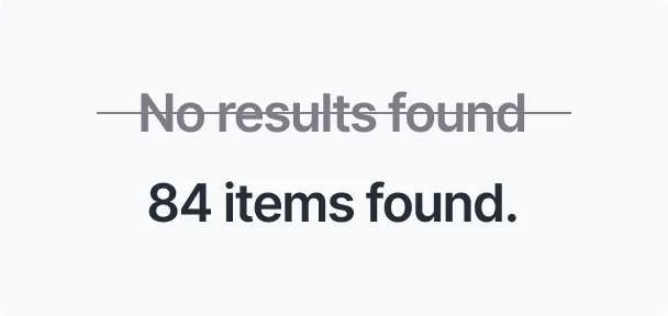 Never Null Result