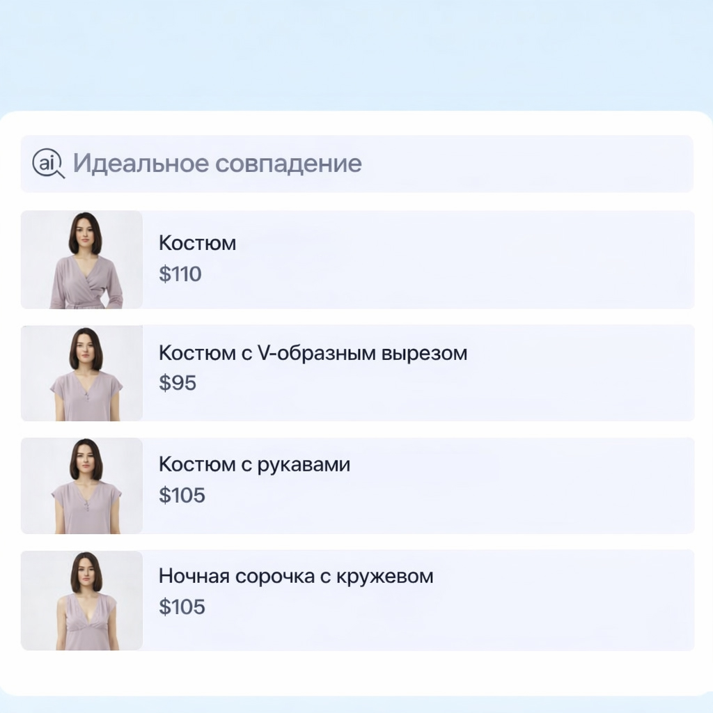 Рекомендации на основе стиля