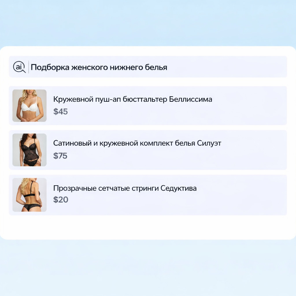 Белье и купальники