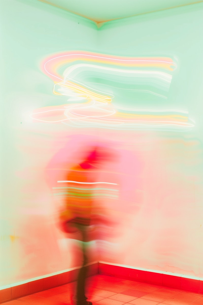 an open society understood as a pattern of thought that shapes the space between agents_thoughts and ideas reflected in dreamy scenes and double-exposure effect