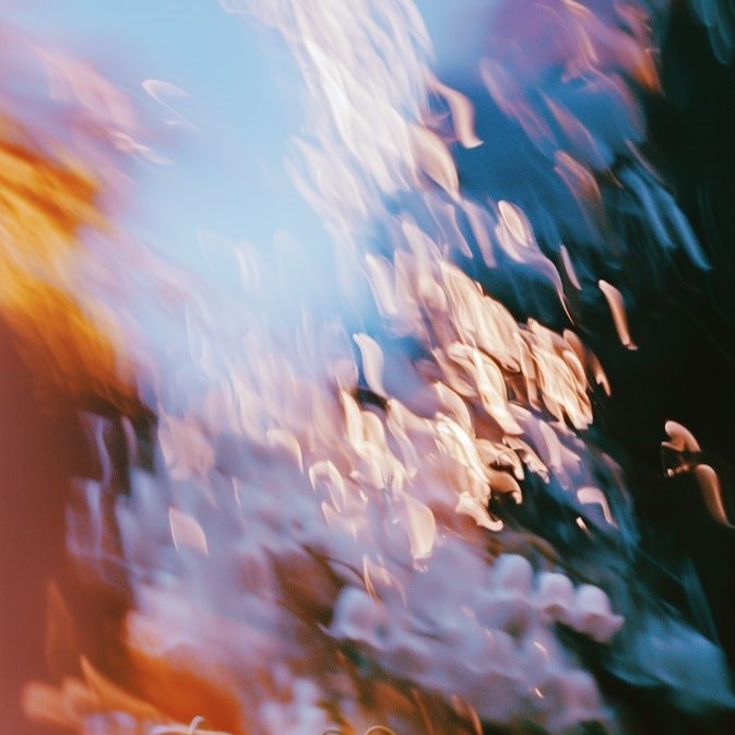 humans are the sensory processing units of their social systems_thoughts and ideas reflected in dreamy scenes and double-exposure effect