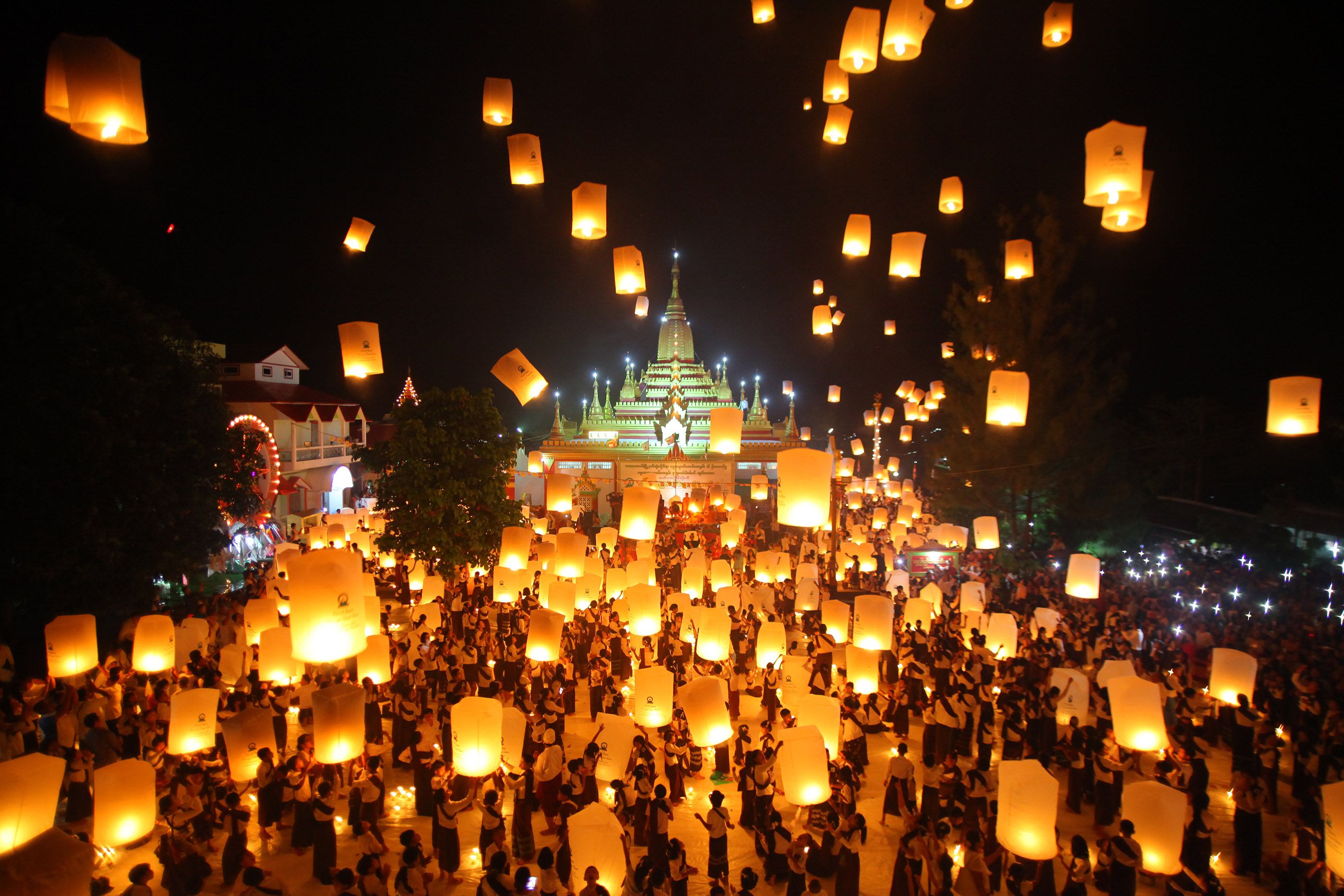 Vesak commemorations in Burma