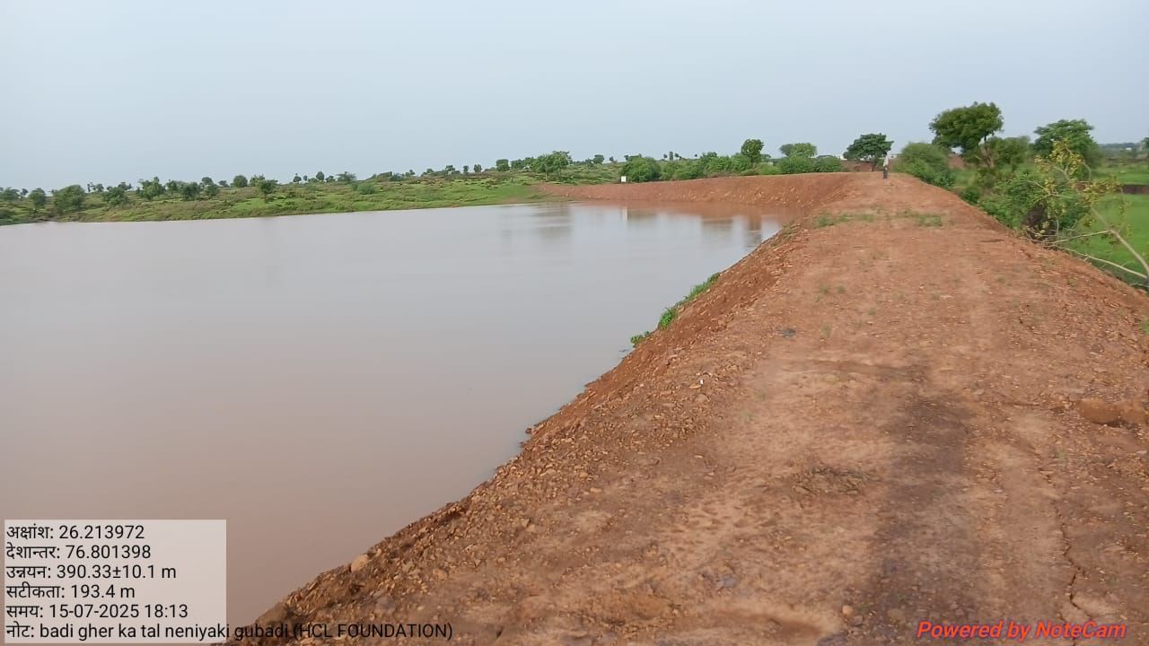 A different path to water conservation and development: Tarun Bharat Sangh, an Indian NGO led by Rajendra Singh, has pioneered a community-led model to improve access to water in rural areas. Picture: Tarun Bharat Sangh