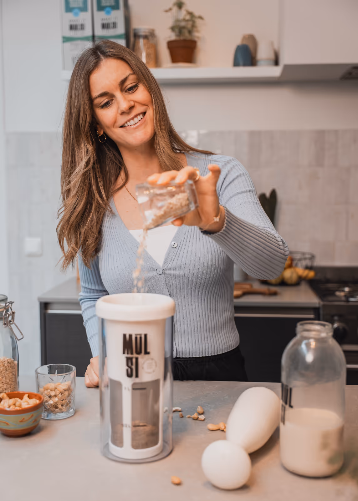 Zelf plantaardige melk maken