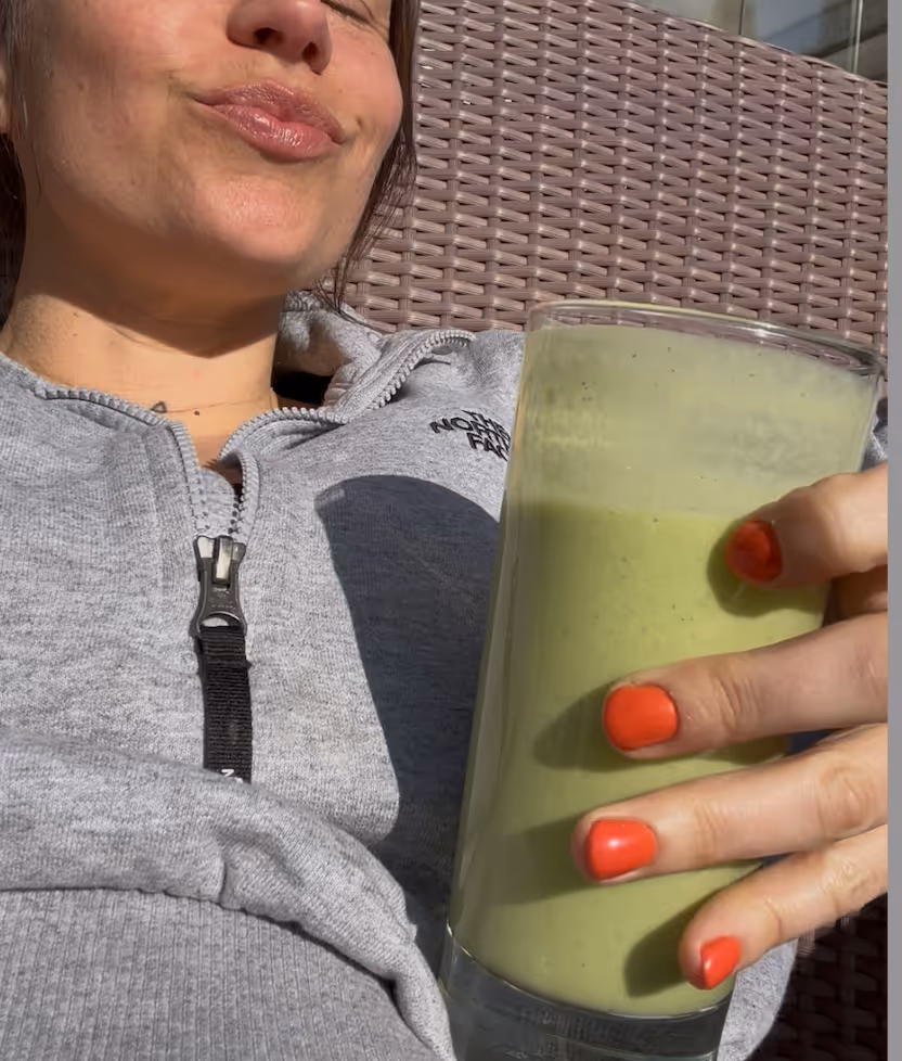protein matcha smoothie