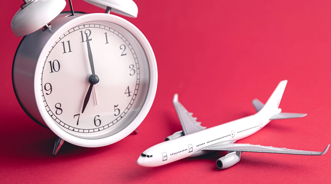 Last-minute flight connections
