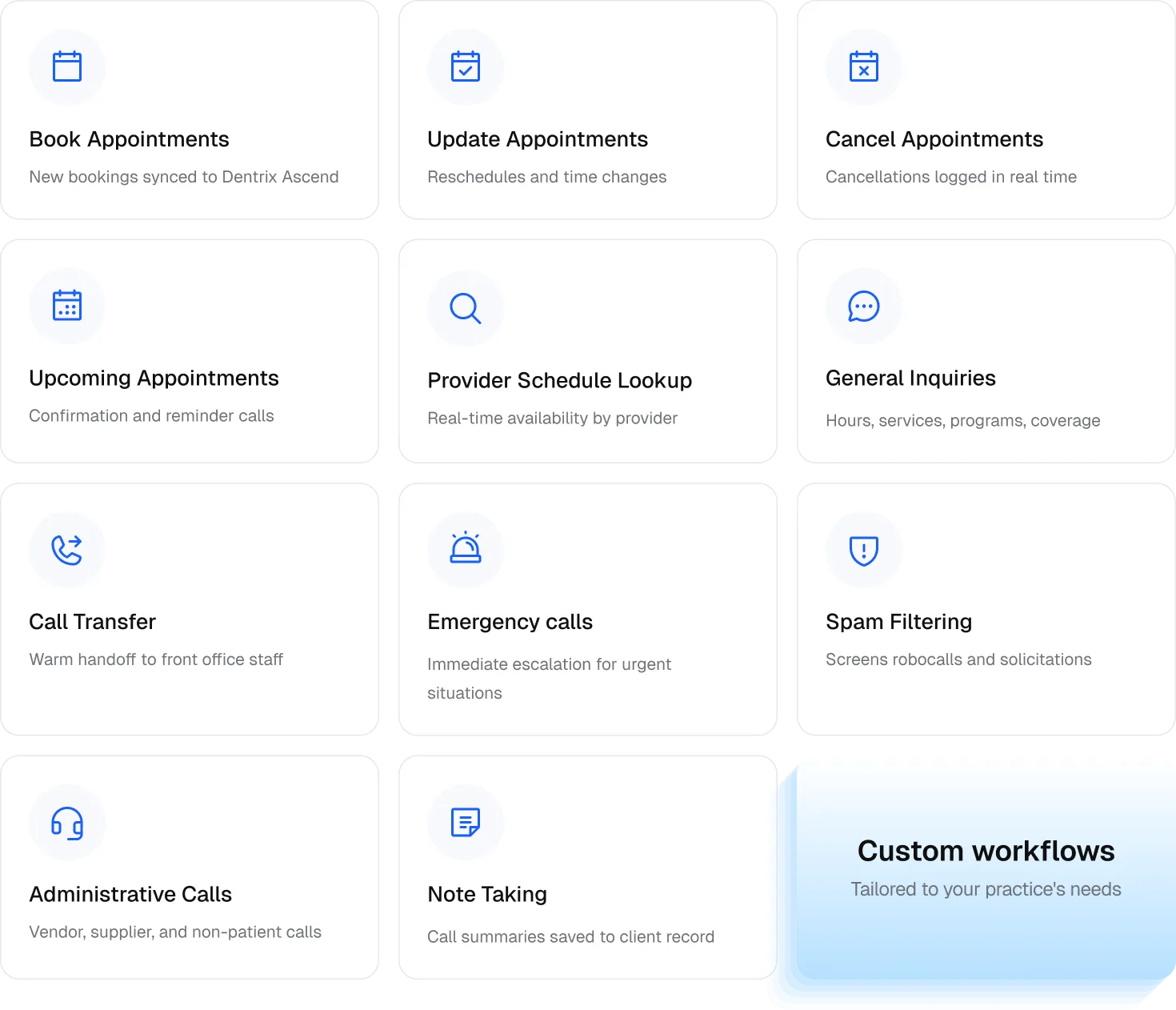 Dentrix Ascend Workflows