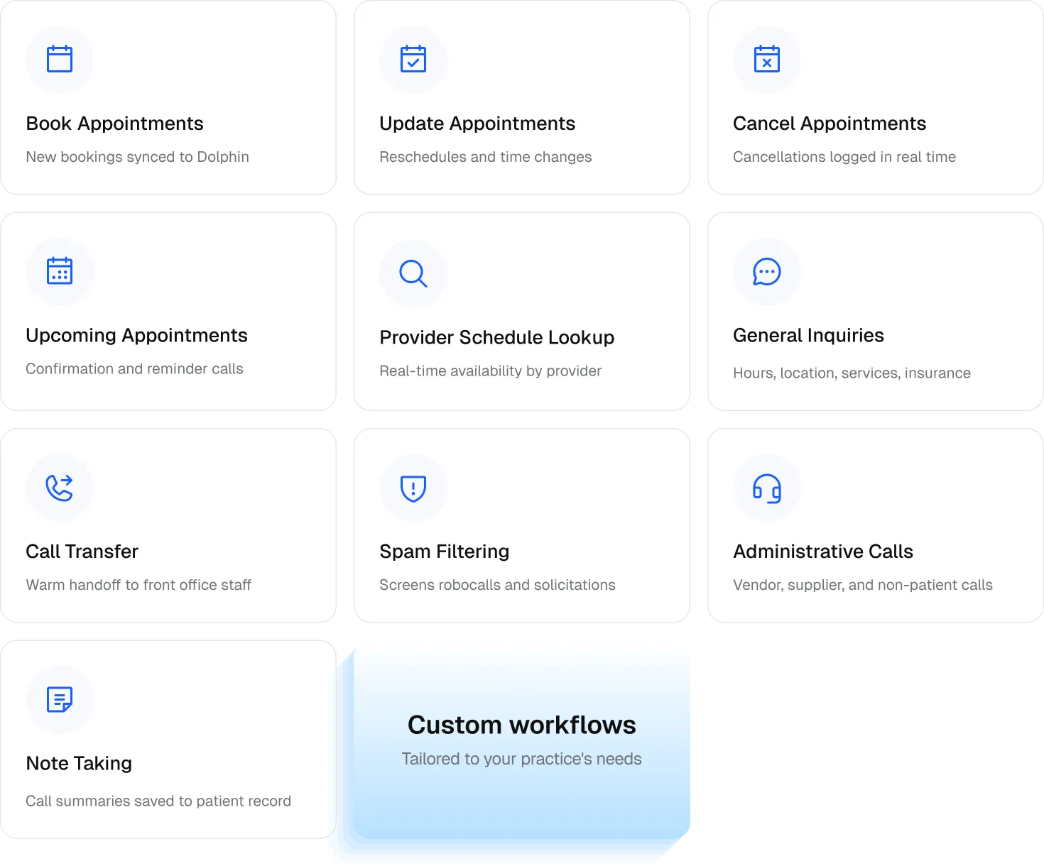 Dolphin Workflows