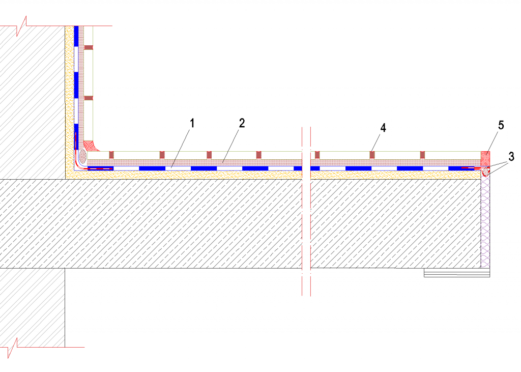3.50.14 Bazénové ochozy – potěr spojený s podkladem – třída zatížení: A