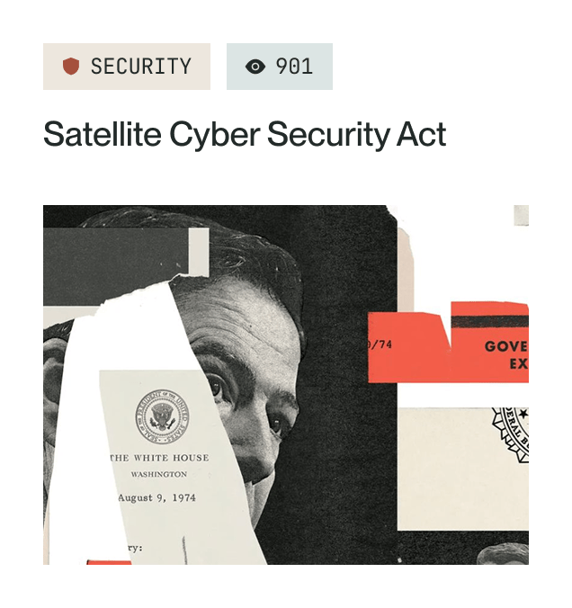 Card showcasing a share-able policy act.