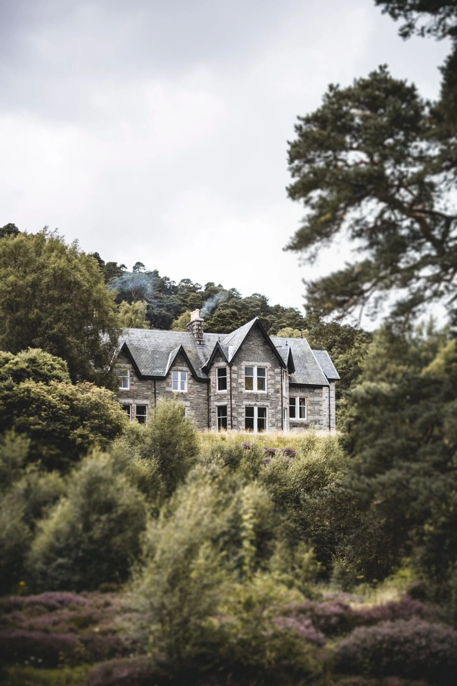 Glenfeshie Lodge in the Cairngorms National Park, Scotland
