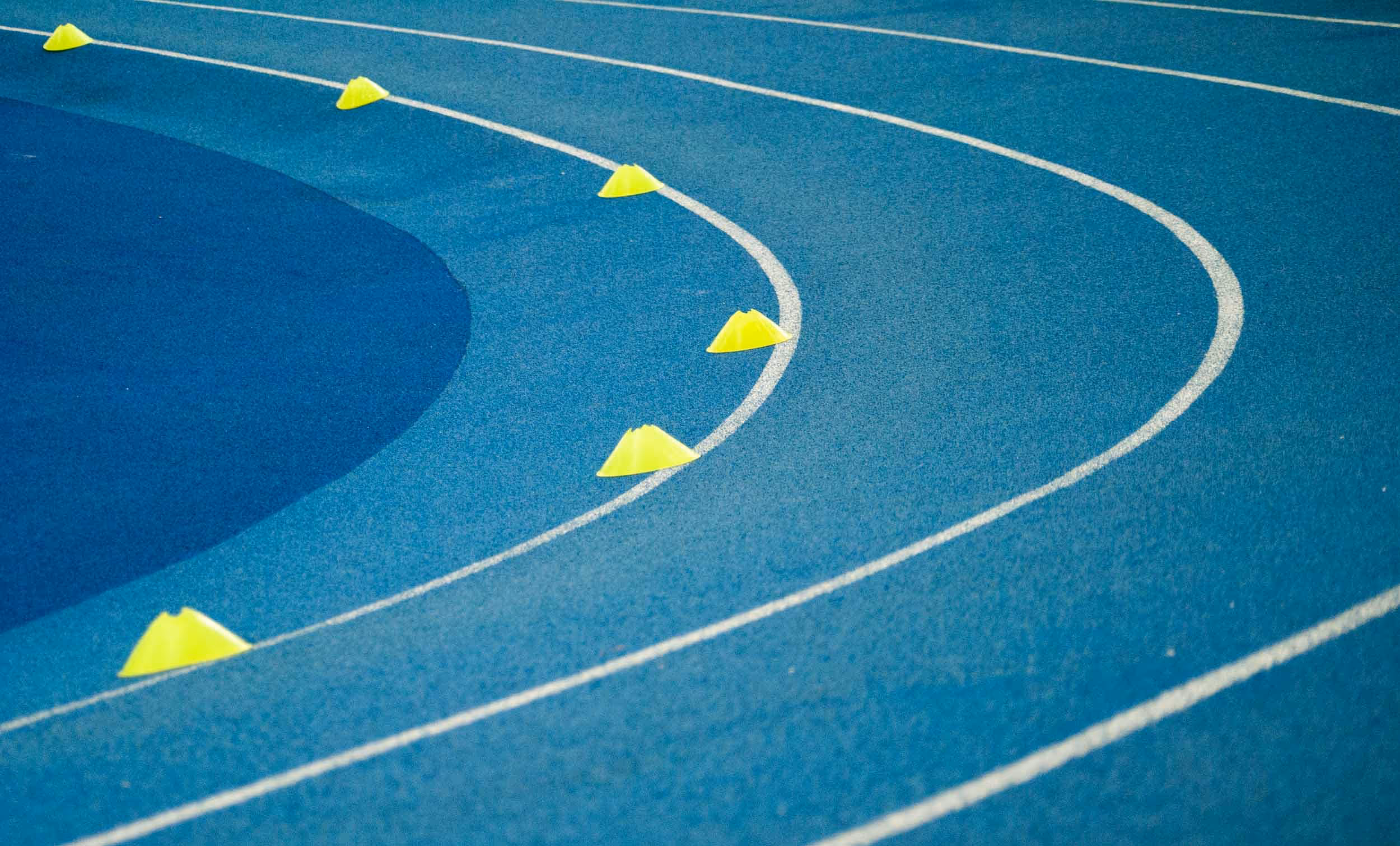 Running lanes with huts