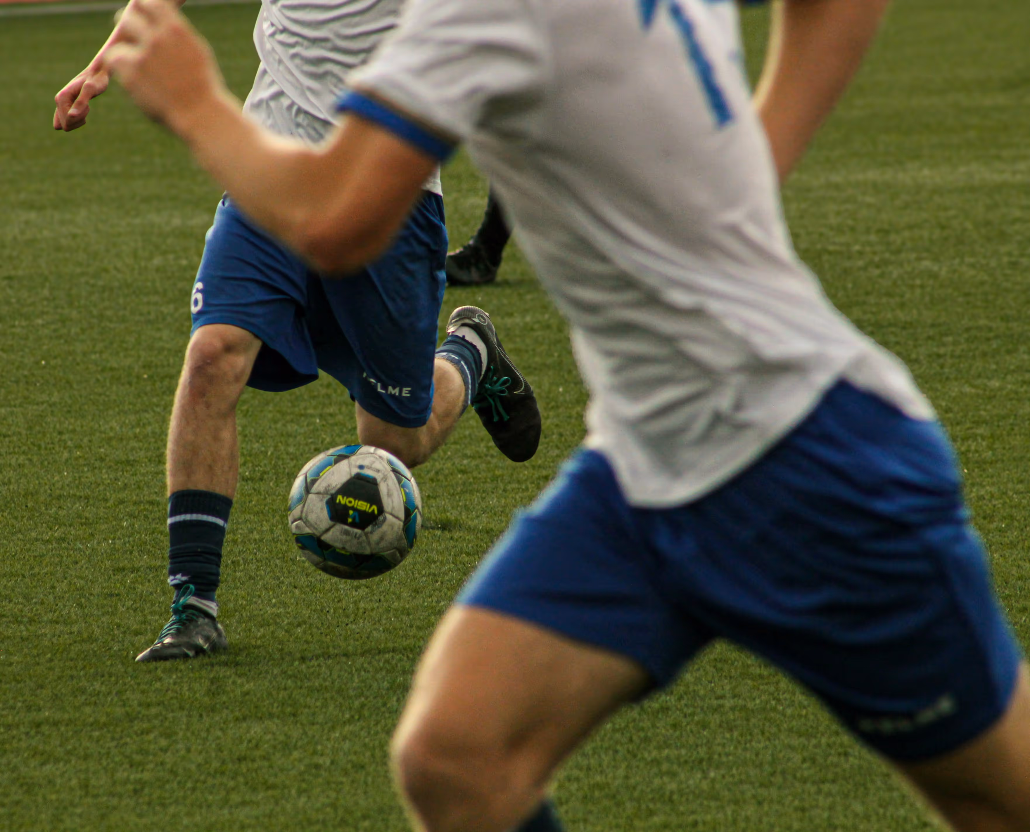 two soccer player