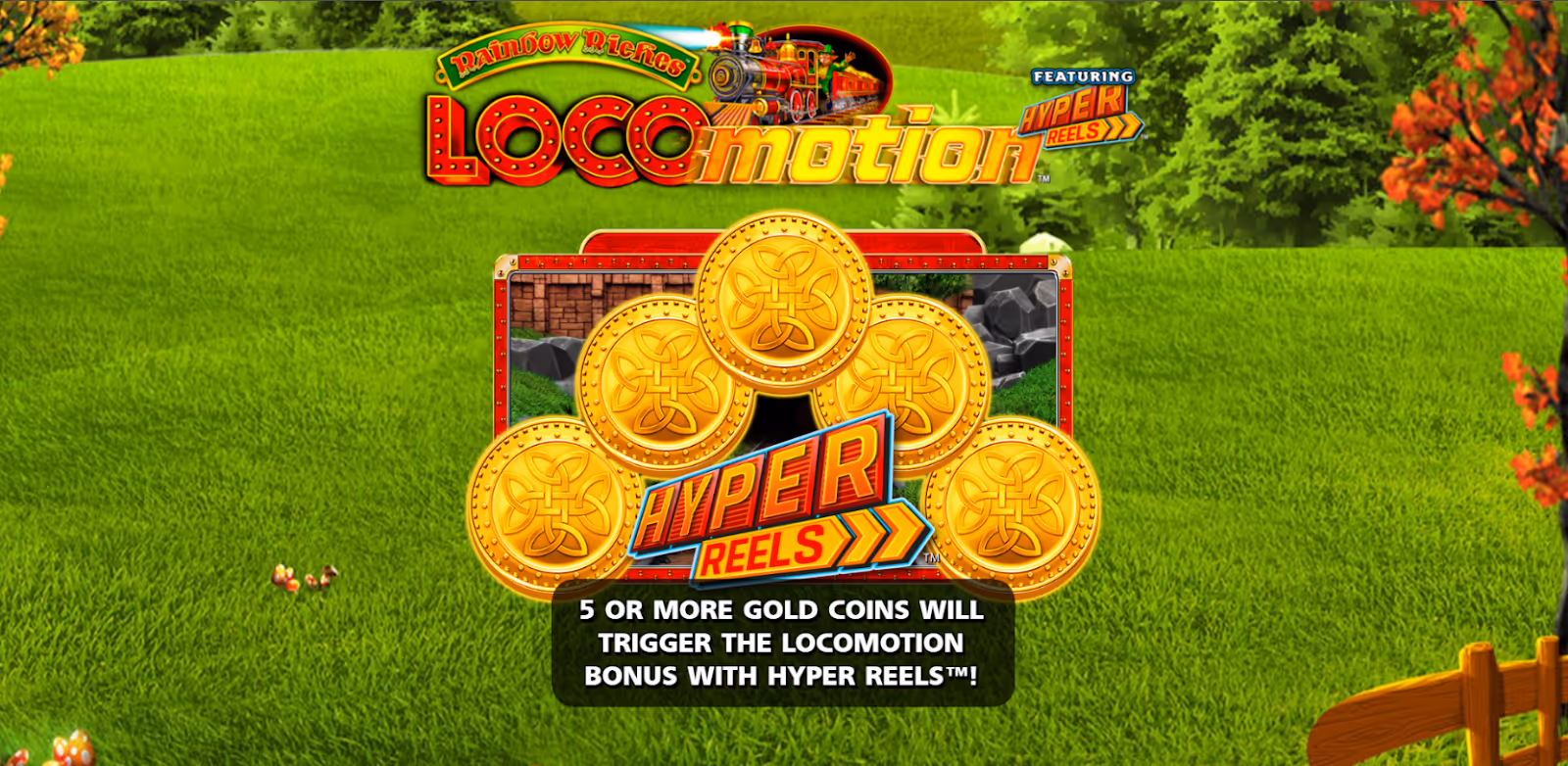 rainbow riches locomotion