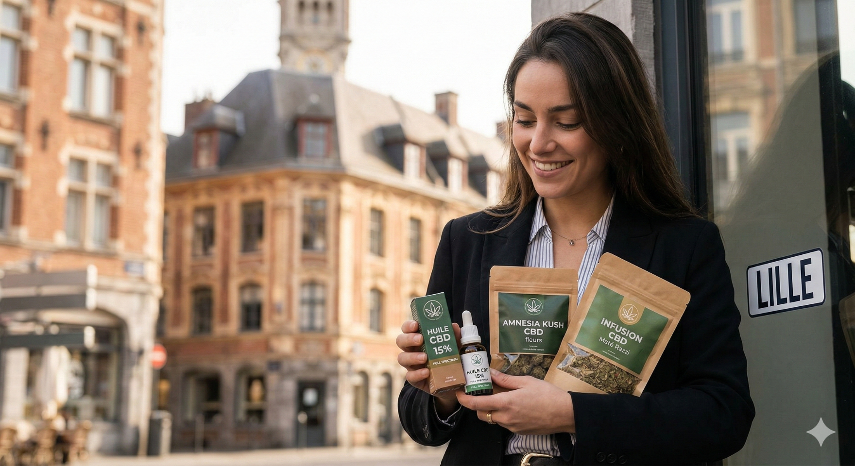 CBD Lille : guide complet des meilleures boutiques et distributeurs 24/7