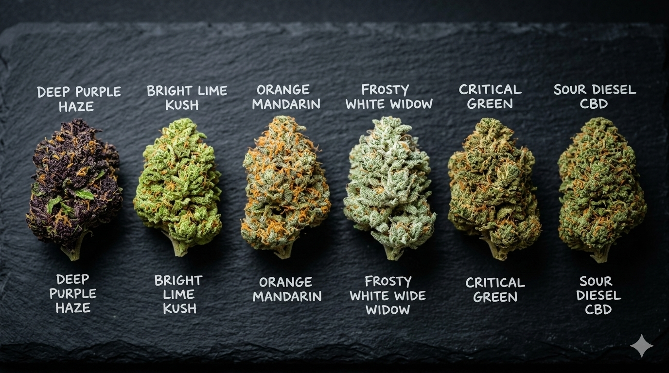 Les Meilleures Variétés de Fleurs CBD en 2026 : Le Guide Ultime