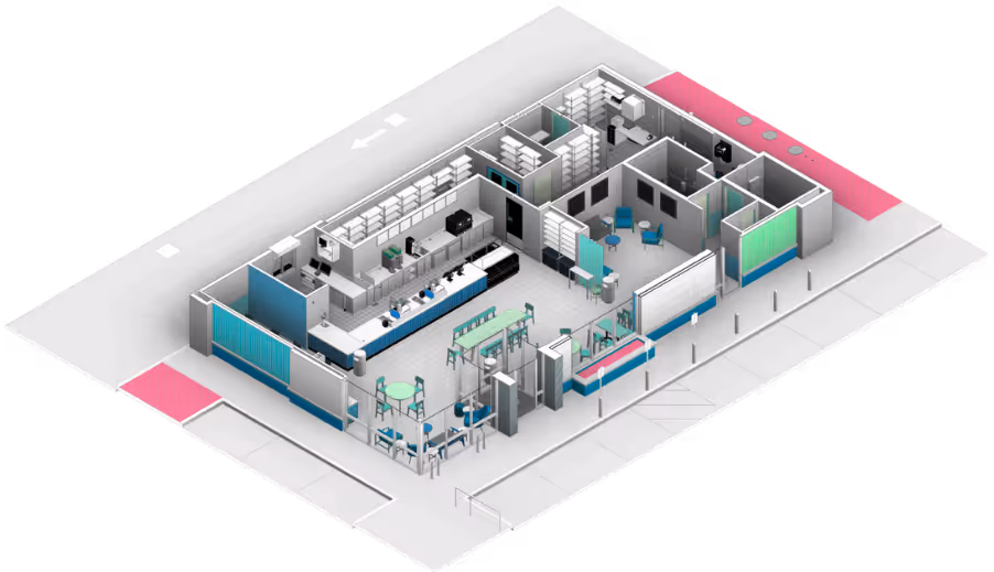 The Works - Retail Fit-Out Transparent