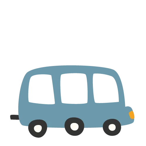 Tiddler Town - Saturday blue car 