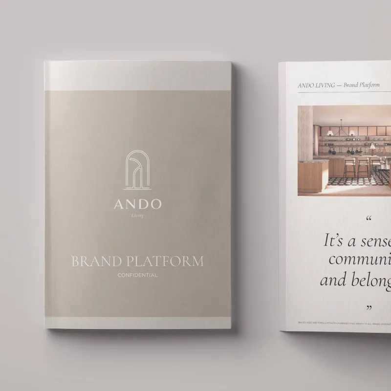 Branding & Digital Design in Hospitality: Ando Living