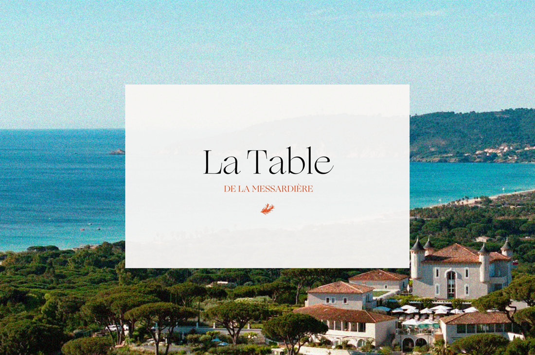Branding for a French Luxury Restaurant: Table des Airelles
