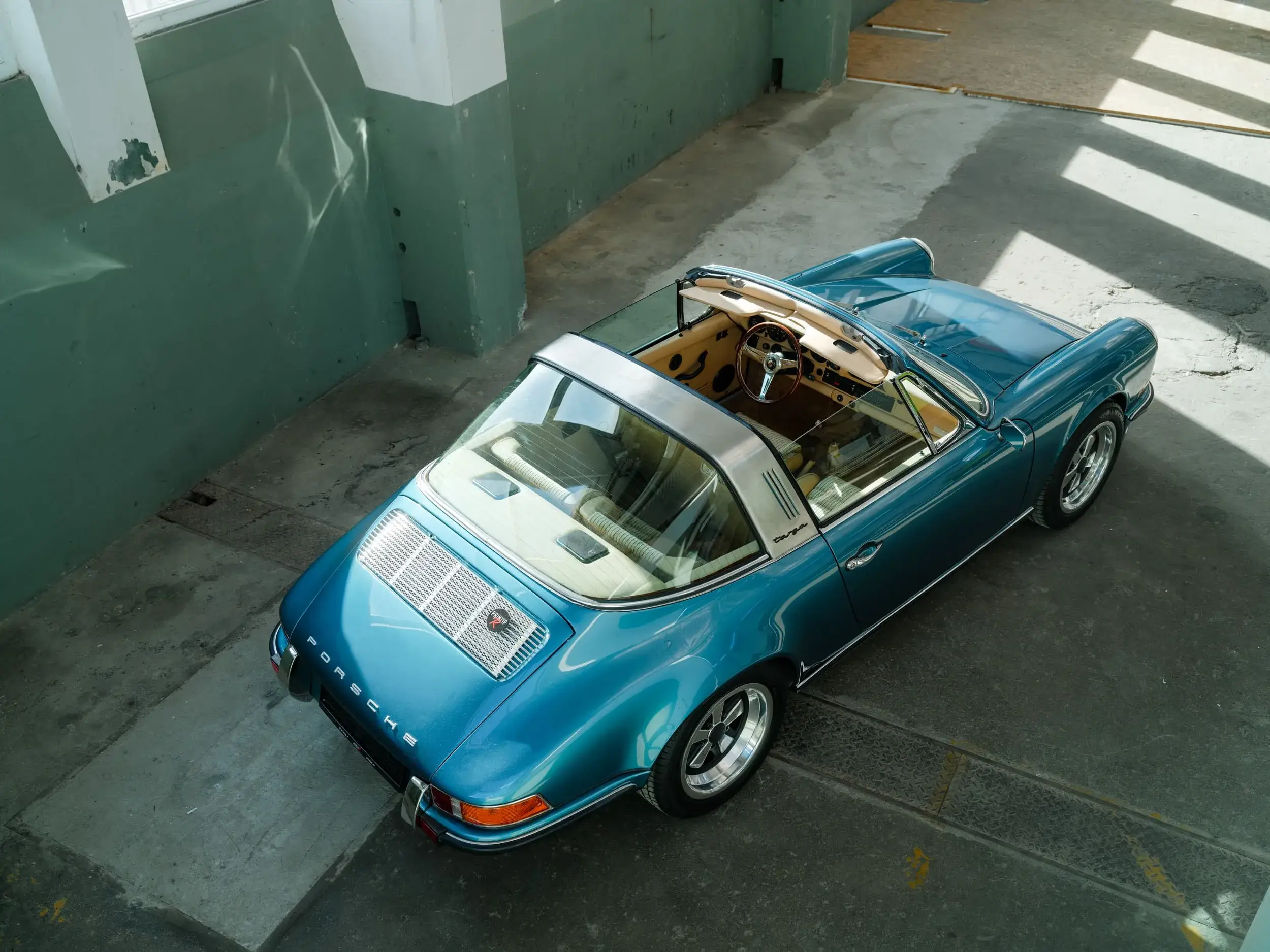 Porsche G-Model Restomod by PRINZIP R (RG) view from above